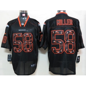 nike nfl jerseys denver broncos #58 miller black[Elite united sideline]