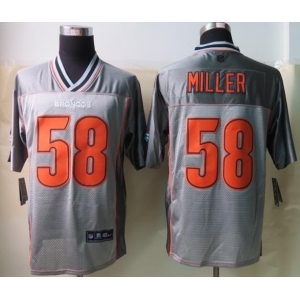 nike nfl jerseys denver broncos #58 von miller grey[Elite vapor]