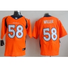 nike nfl jerseys denver broncos #58 von miller orange[new Elite]