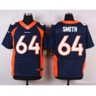 nike nfl jerseys denver broncos #64 smith blue[new Elite]