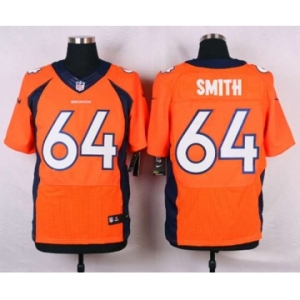 nike nfl jerseys denver broncos #64 smith orange[new Elite]