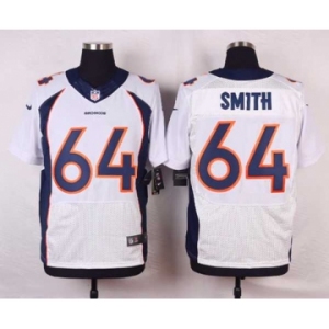 nike nfl jerseys denver broncos #64 smith white[new Elite]