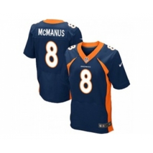 nike nfl jerseys denver broncos #8 brandon mcManus blue[Elite]