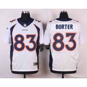 nike nfl jerseys denver broncos #83 borter white[new Elite]