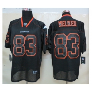 nike nfl jerseys denver broncos #83 welker black[Elite lights out]