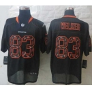 nike nfl jerseys denver broncos #83 welker black[Elite united sideline]