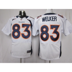 nike nfl jerseys denver broncos #83 welker white[Elite]