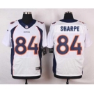 nike nfl jerseys denver broncos #84 sharpe white[new Elite]