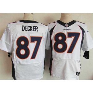 nike nfl jerseys denver broncos #87 eric decker white[new Elite]