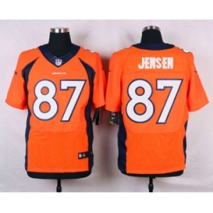 nike nfl jerseys denver broncos #87 jensen orange[new Elite][jensen]