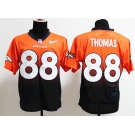 nike nfl jerseys denver broncos #88 thomas orange-blue[Elite drift fashion][second version]