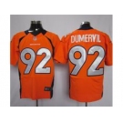 nike nfl jerseys denver broncos #92 dumervil orange[elite]