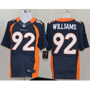 nike nfl jerseys denver broncos #92 williams blue[Elite][williams]