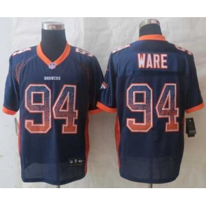 nike nfl jerseys denver broncos #94 ware blue[Elite drift fashion]