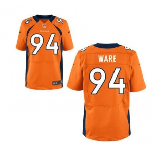 nike nfl jerseys denver broncos #94 ware orange[Elite]