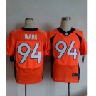 nike nfl jerseys denver broncos #94 ware orange[new Elite]