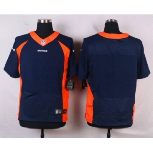 nike nfl jerseys denver broncos blank blue[new Elite]