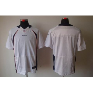 nike nfl jerseys denver broncos blank white[Elite]