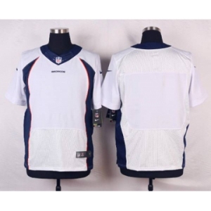 nike nfl jerseys denver broncos blank white[new Elite]