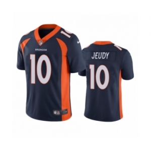 Denver Broncos #10 Jerry Jeudy Navy 2020 NFL Draft Vapor Limited Jersey
