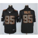 Men Nike Denver Broncos #95 Derek Wolfe Impact Limited Black Jerseys