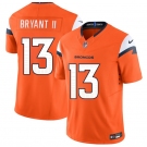 Men's Denver Broncos #13 Pat Bryant II Orange 2025 Draft F.U.S.E. Vapor Limited Football Stitched Jersey