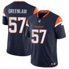 Men's Denver Broncos #57 Dre Greenlaw Navy 2025 F.U.S.E. Alternate Vapor Limited Football Stitched Jersey