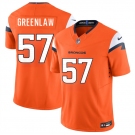 Men's Denver Broncos #57 Dre Greenlaw Orange 2025 F.U.S.E. Vapor Limited Football Stitched Jersey