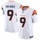 Men's Denver Broncos #9 Talanoa Hufanga White 2025 F.U.S.E. Vapor Limited Football Stitched Jersey