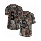 Men's Nike Cleveland Browns #5 Tyrod Taylor Limited Camo Rush Realtree NFL Jersey