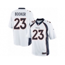 Men's Nike Denver Broncos #23 Devontae Booker Limited White NFL Jersey
