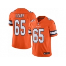 Men's Nike Denver Broncos #65 Ronald Leary Limited Orange Rush NFL Jersey