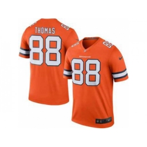Men's Nike Denver Broncos #88 Demaryius Thomas Orange Color Rush Limited Jerseys