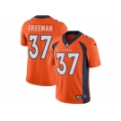 Nike Denver Broncos #37 Royce Freeman Orange Team Color Men Stitched NFL Vapor Untouchable Limited Jersey