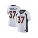 Nike Denver Broncos #37 Royce Freeman White Men Stitched NFL Vapor Untouchable Limited Jersey