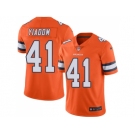 Nike Denver Broncos #41 Isaac Yiadom Orange Men Stitched NFL Limited Rush Jersey