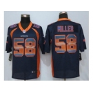 Nike Denver Broncos #58 Von Miller Navy Blue Alternate Men's Stitched NFL Limited Strobe Jersey