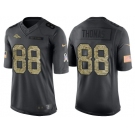 Nike Denver Broncos #88 Demaryius Thomas Men's Stitched Black NFL Salute to Service Limited Jerseys