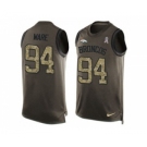 Nike Denver Broncos #94 DeMarcus Ware Green Men's Stitched NFL Limited Salute To Service Tank Top Jersey