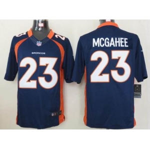 nike nfl jerseys denver broncos #23 mcgahee blue[nike limited]