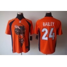 nike nfl jerseys denver broncos #24 bailey orange[helmet tri-blend limited]