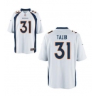 nike nfl jerseys denver broncos #31 talib white[nike limited]