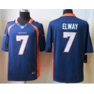 nike nfl jerseys denver broncos #7 john elway blue[nike limited]