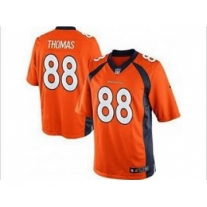 nike nfl jerseys denver broncos #88 thomas orange[new nike Limited]