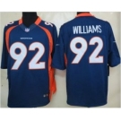 nike nfl jerseys denver broncos #92 williams blue[nike limited][williams]