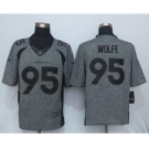 nike nfl jerseys denver broncos #95 wolfe gray[nike Limited]