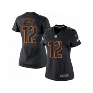 Women Nike Denver Broncos #12 Paxton Lynch Black Impact Stitched NFL Limited Jersey
