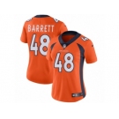 Women Nike Denver Broncos #48 Shaquil Barrett Orange Team Color Vapor Untouchable Limited Player NFL Jersey