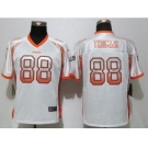 Women Nike Denver Broncos #88 Demaryius Thomas Drift Fashion White Jersey