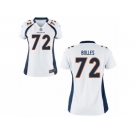 Women's Denver Broncos #72 Garett Bolles Nike White 2017 Draft Pick Game Jersey